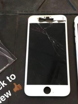 Broken Iphone Screen